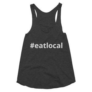 #eatlocal Women's Racerback Tank