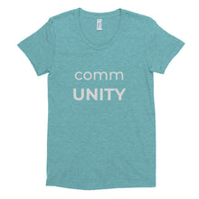 commUNITY Women's tee shirt